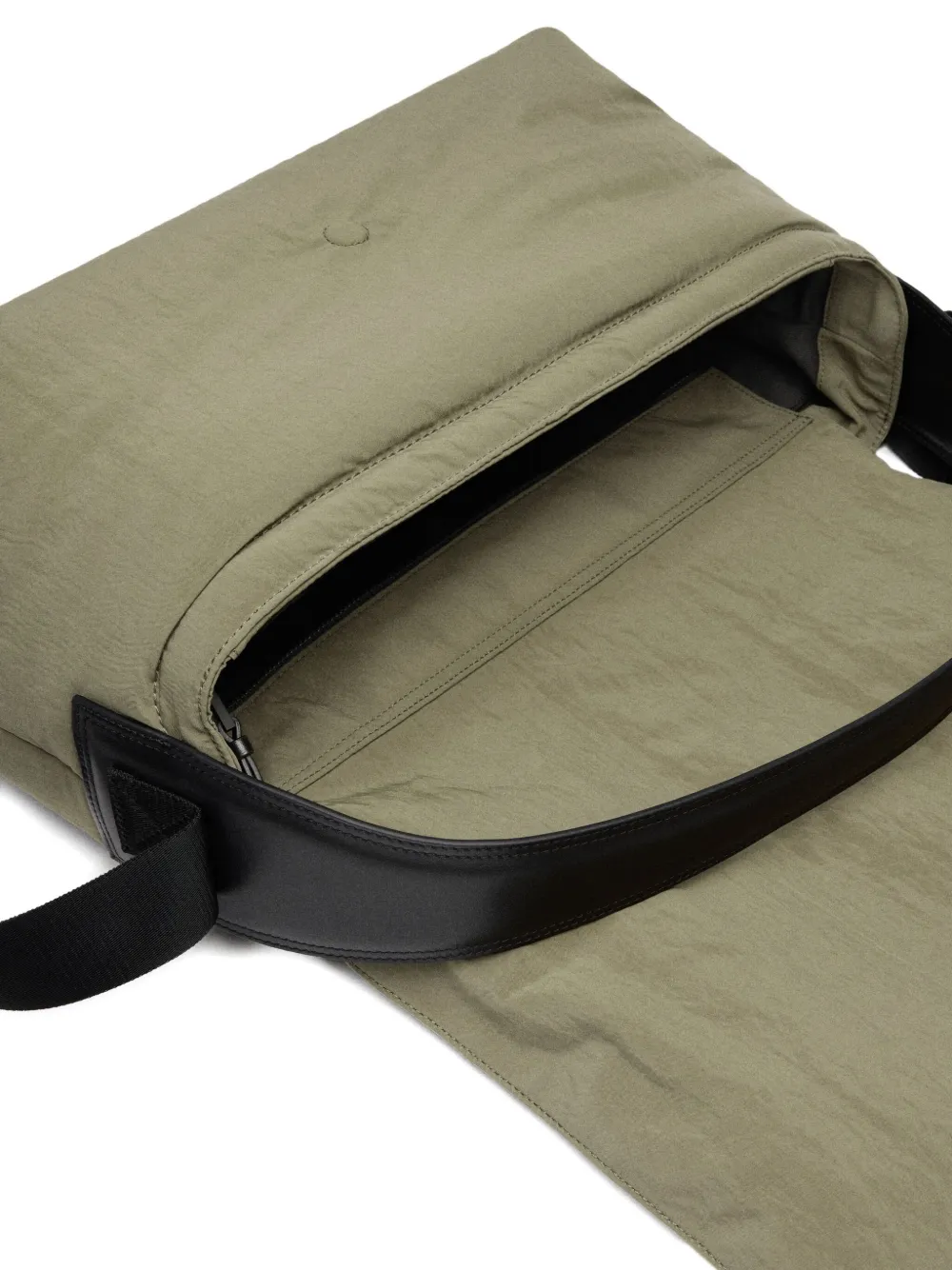 Jacquemus The Bambino Messenger Bag In Green