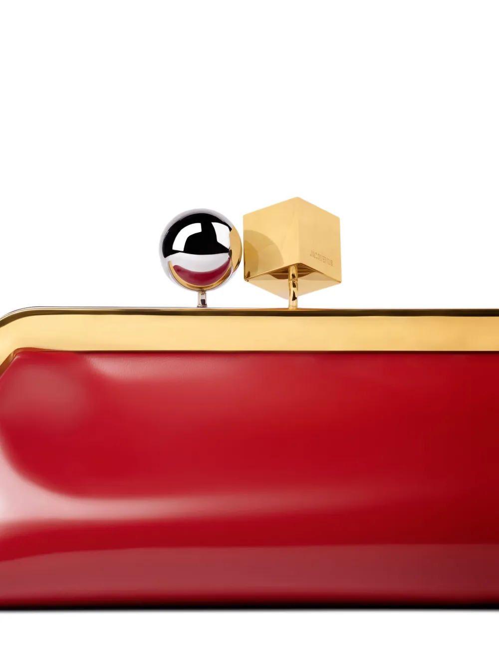 Jacquemus Salon clutch Rood