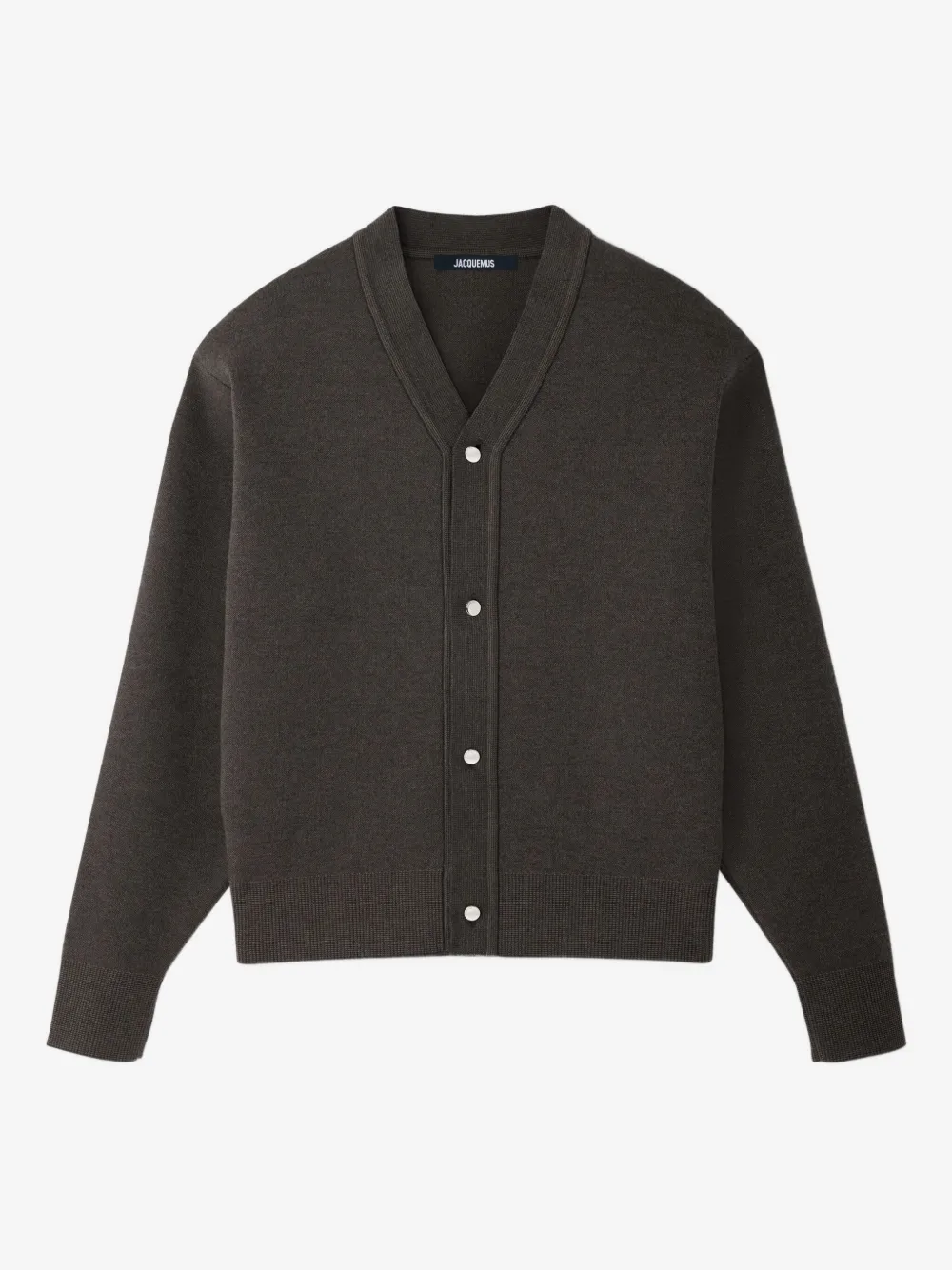 Jacquemus V-neck cardigan | Brown | Image 1