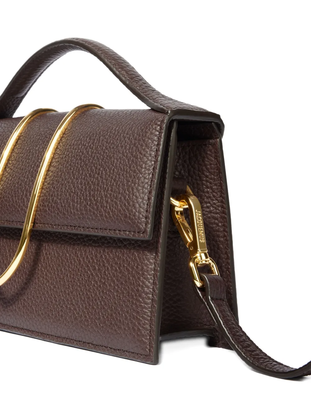 Jacquemus Large Bambino Tote Bag In Brown