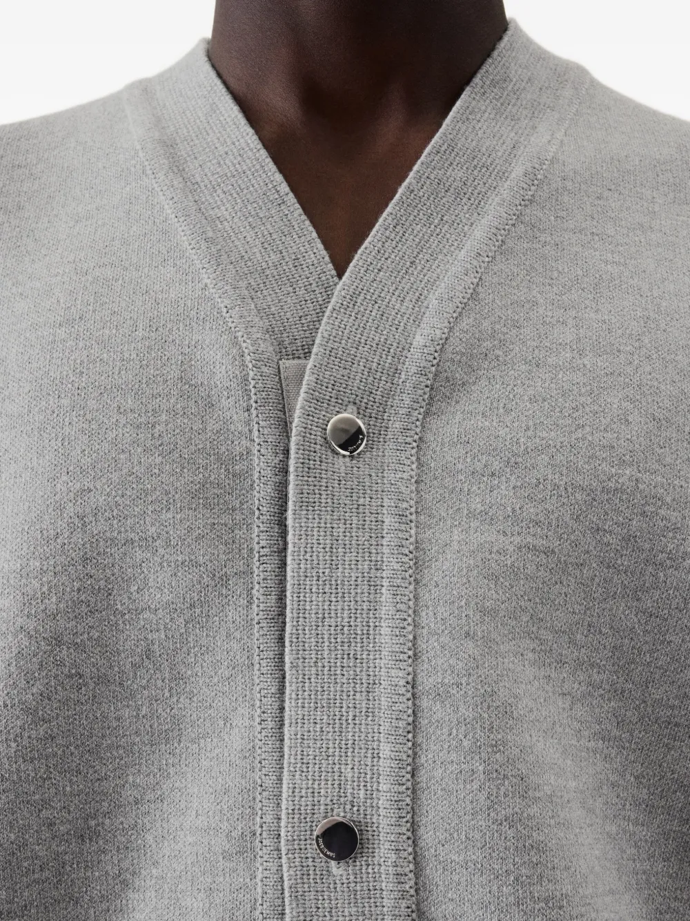 Jacquemus V-neck Cardigan In Gray
