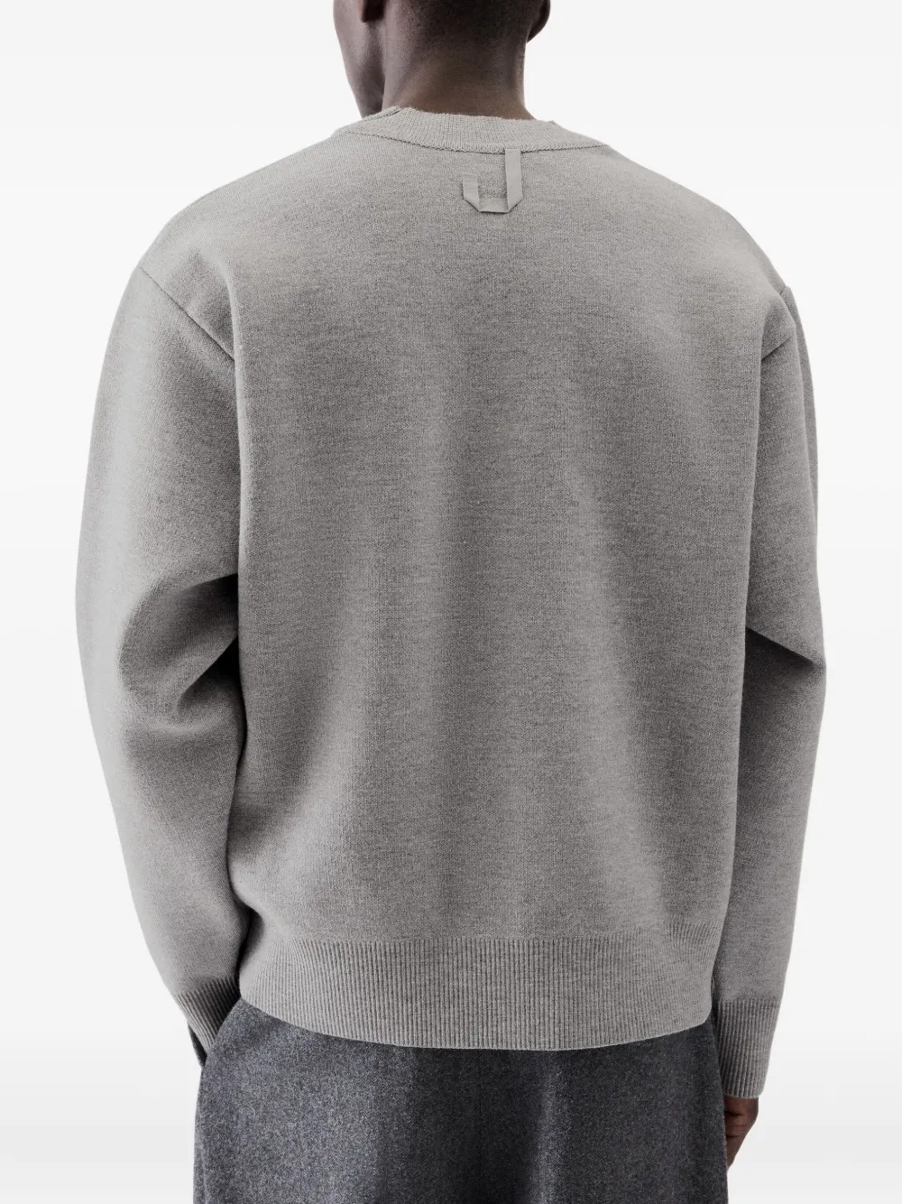 Jacquemus V-neck Cardigan In Gray