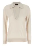 Brioni cashmere-blend sweater - Neutrals