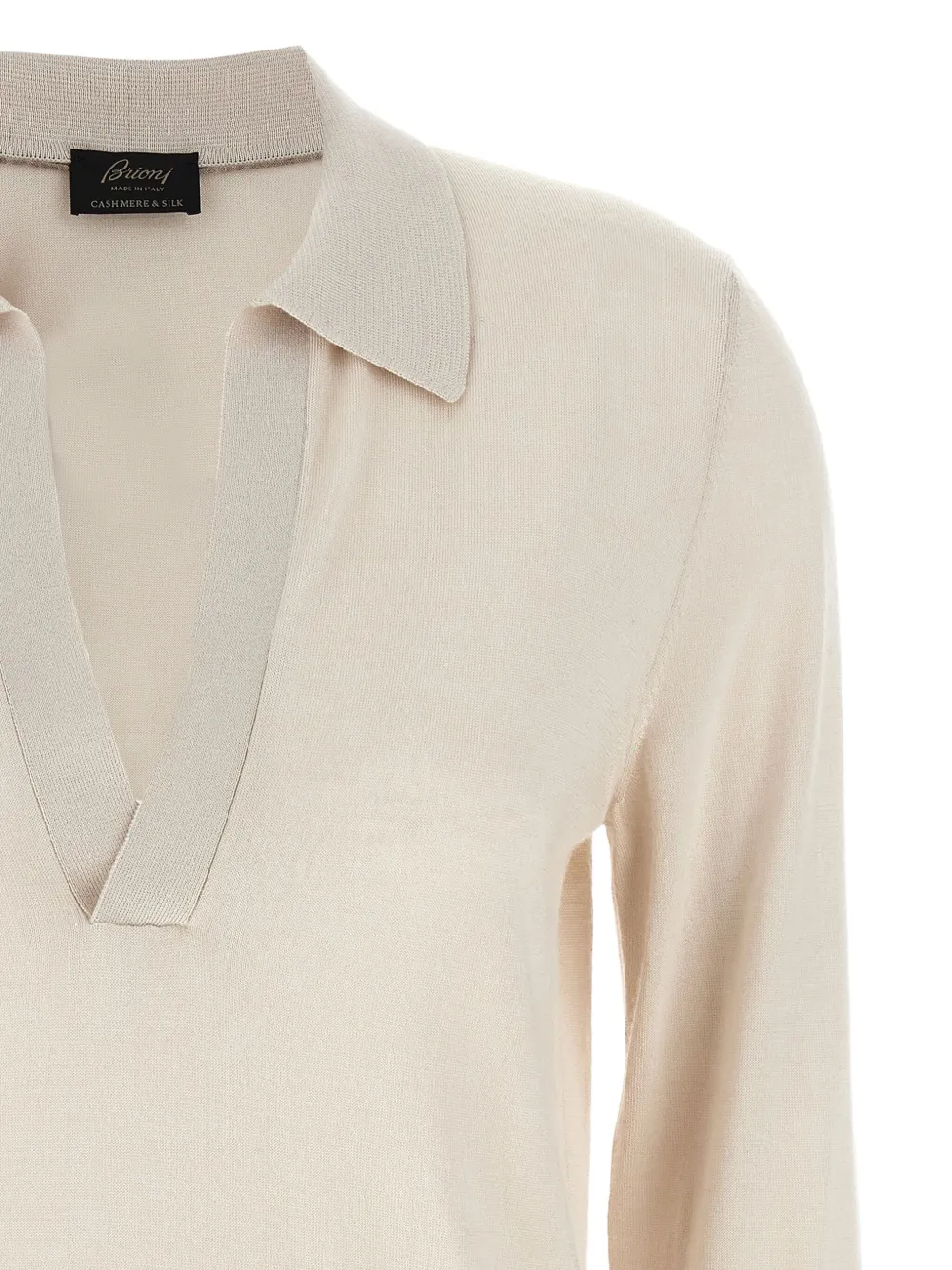 Brioni Kasjmier trui Beige