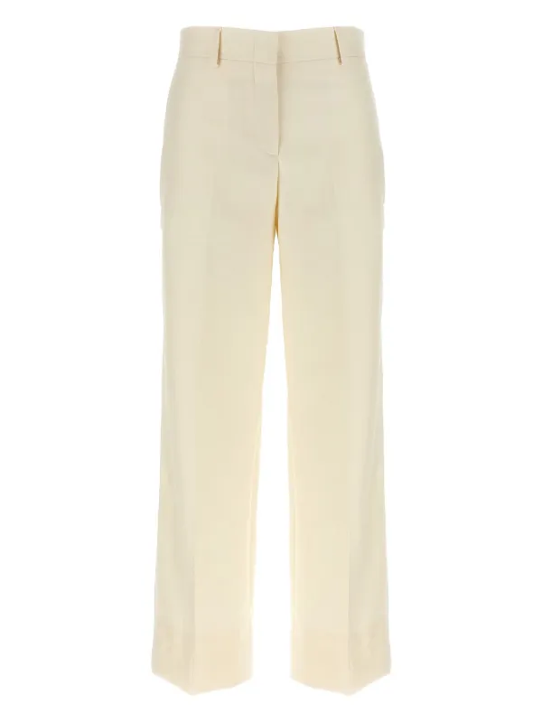 Brioni Wool-blend Trousers in White