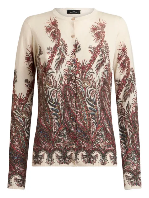 ETRO paisley-print cardigan