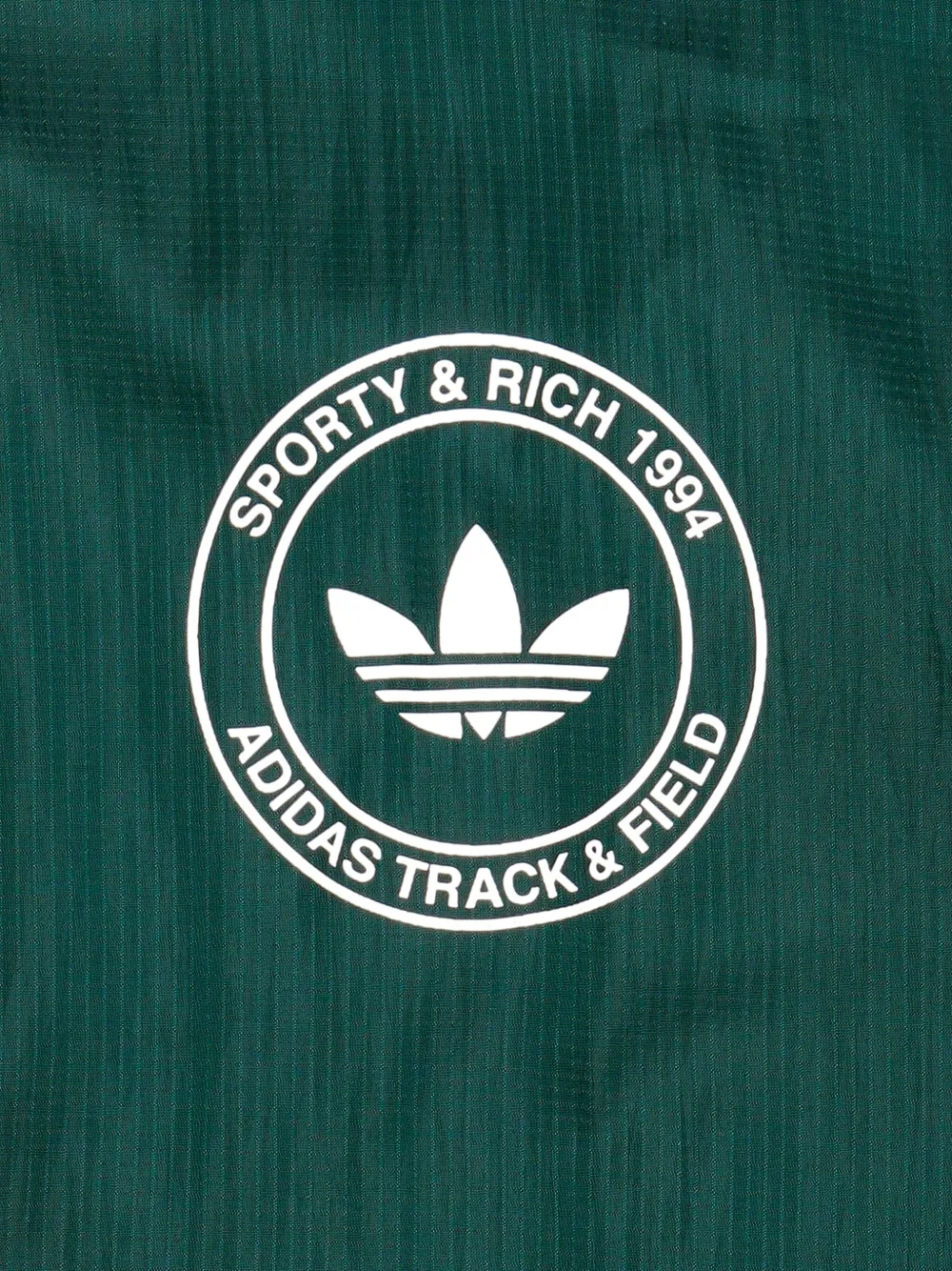 adidas Jack met drie strepen en rits Groen