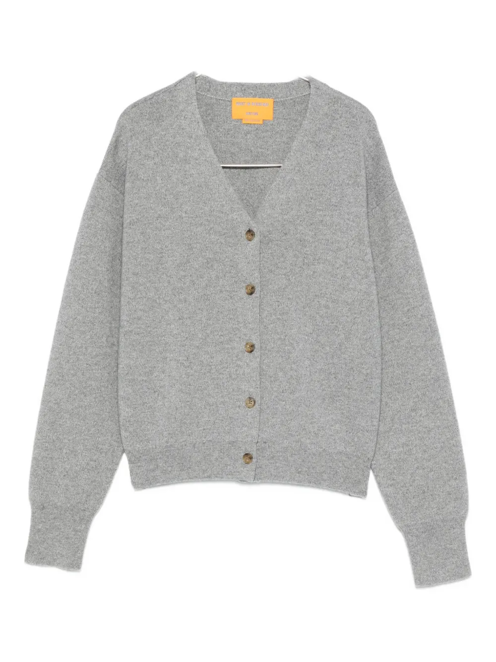 Guest In Residence Cardigan Collegiate - Grigio