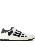 AMIRI crystal-embellished bone sneakers - White