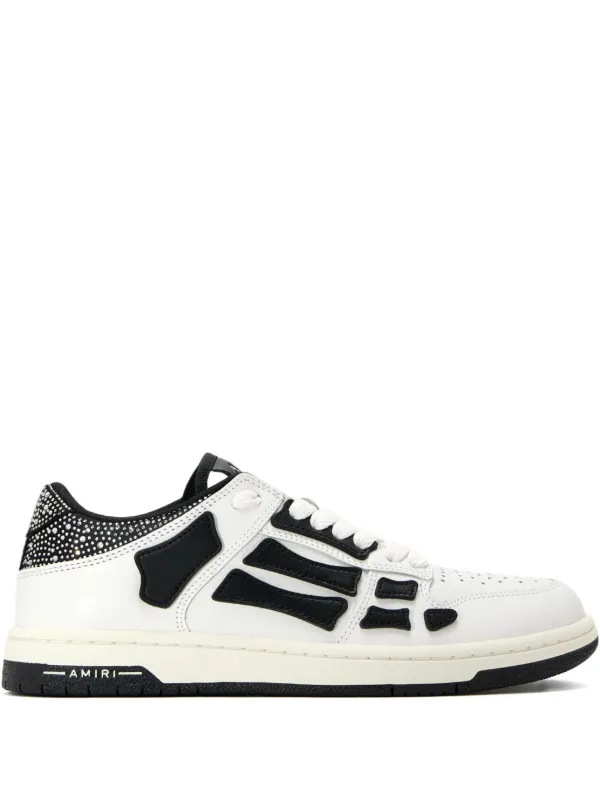 AMIRI crystal-embellished Bone Sneakers | White | FARFETCH ZA
