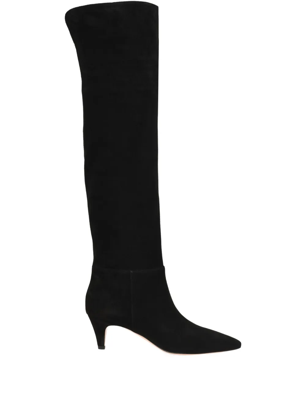 Gianvito Rossi knee-high pointed-toe boots Black