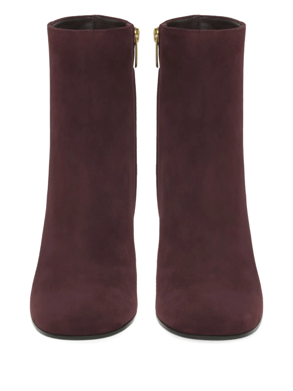 Gianvito Rossi block-heel ankle boots Red