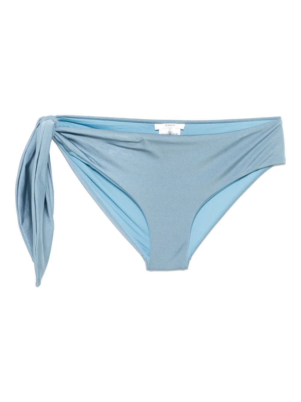 Chloé knot-embellished bikini briefs | Blue | Image 1
