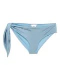 Chloé knot-embellished bikini briefs - Blue