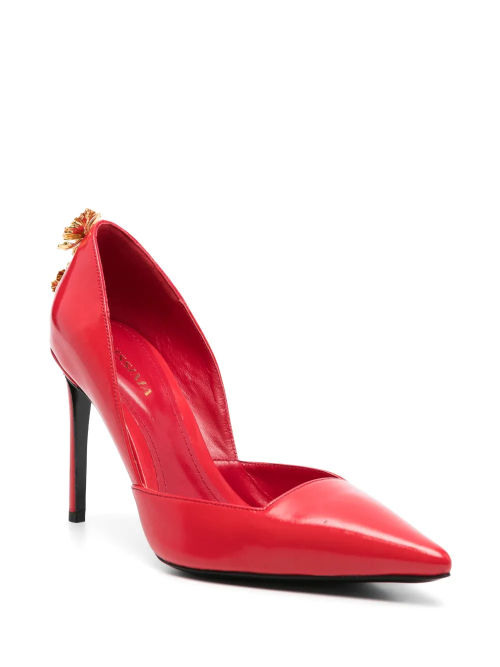 GINISSIMA x Moogu escarpins à fleurs appliquées 100 mm | escarpins à talon | Image 2