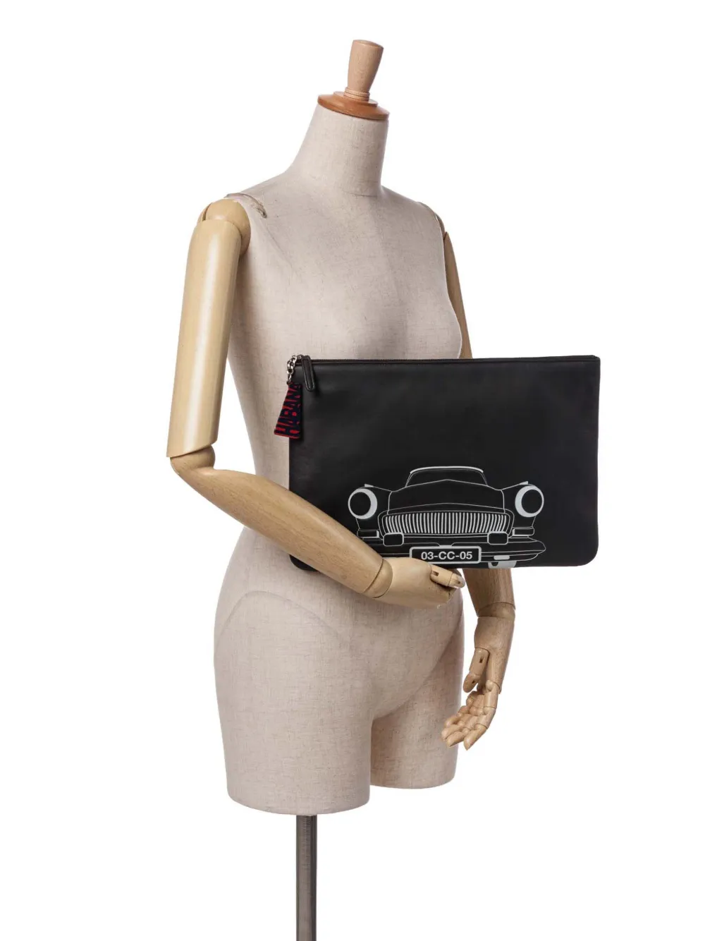 CHANEL Pre-Owned 2016-2017 große La Habana O Case Clutch mit Print | Pre-owned & Archive | Image 2