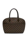Louis Vuitton Pre-Owned 2001 Damier Ebene Sarria Horizontal handbag - Brown