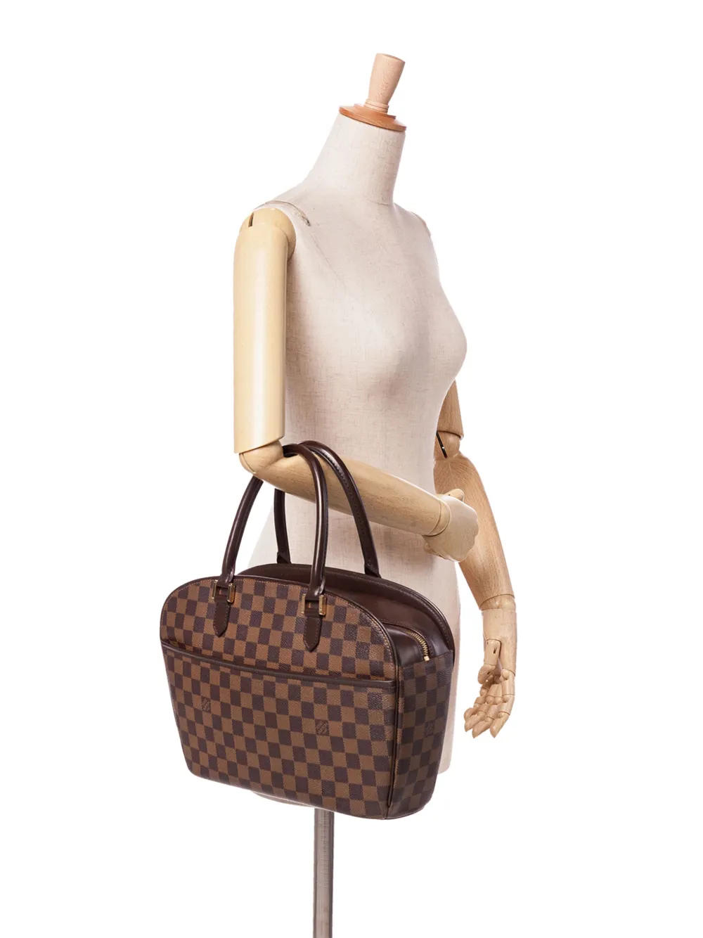 Louis Vuitton Pre-Owned 2001 Damier Ebene Sarria Horizontal handbag | Pre-Owned | Image 2