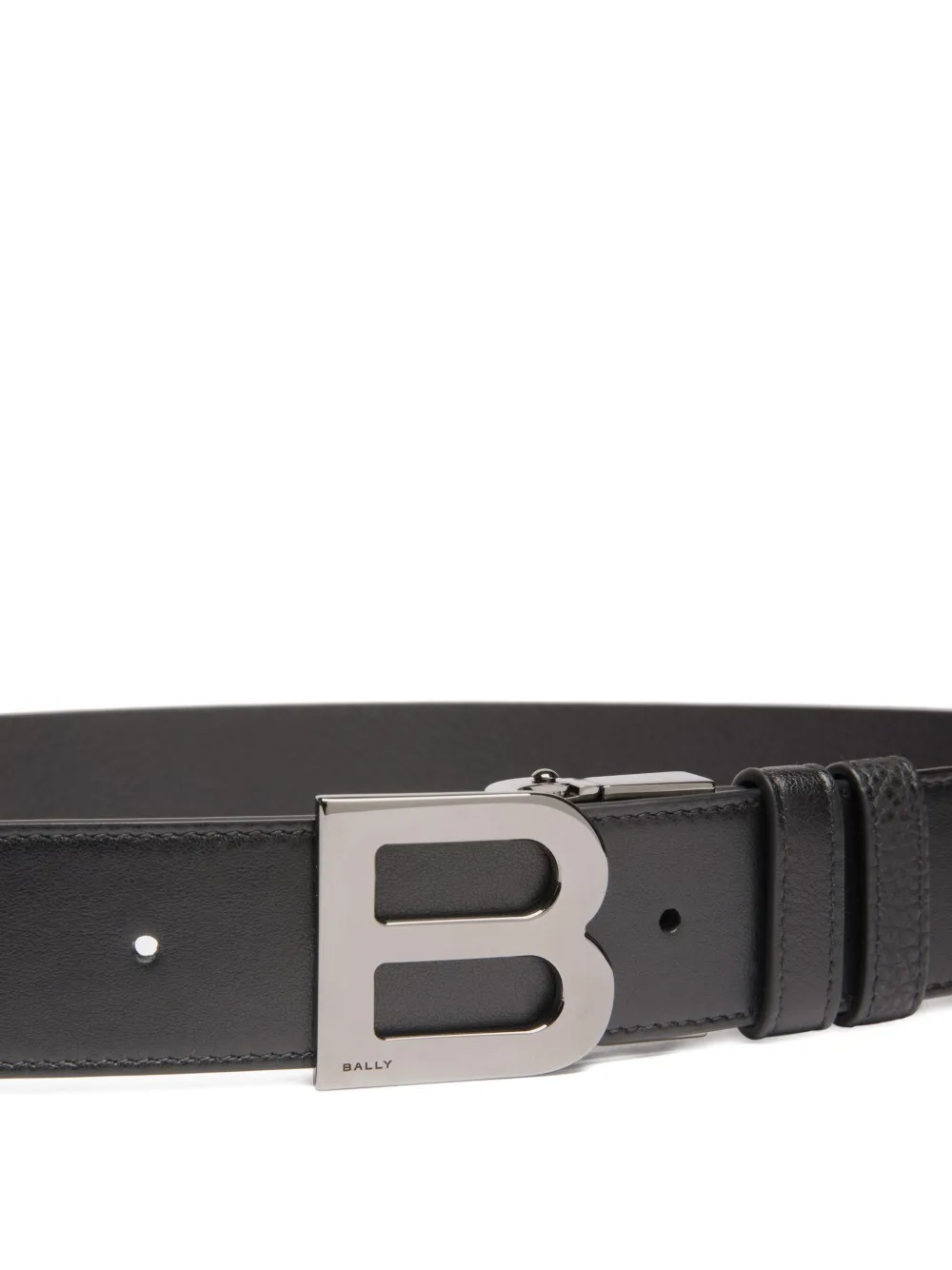 Bally Omkeerbare leren riem Zwart