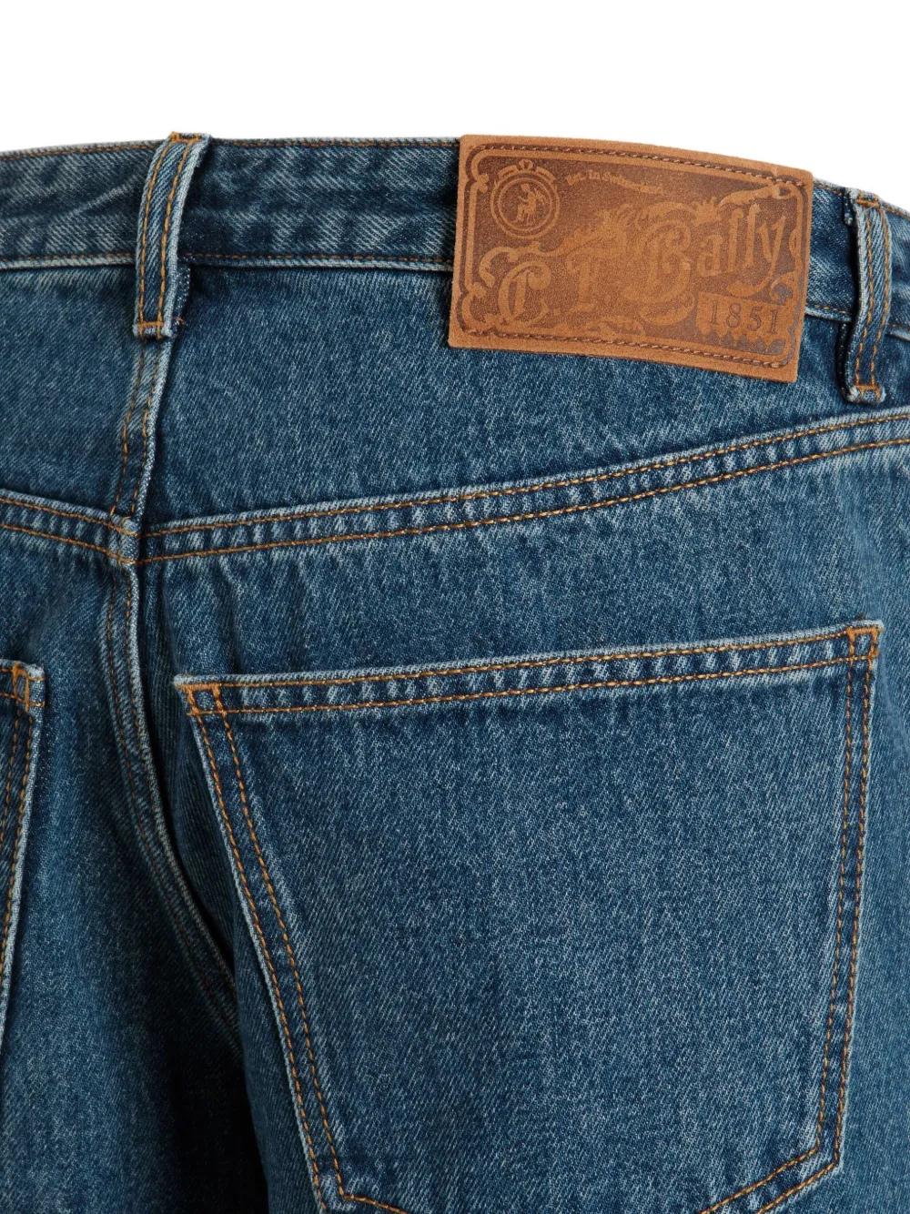 Bally Straight jeans Blauw