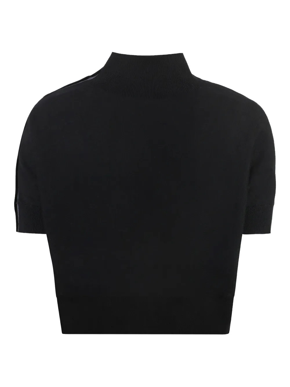 PINKO T-shirt met knoopsluiting Zwart