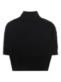PINKO button-fastening T-shirt - Black