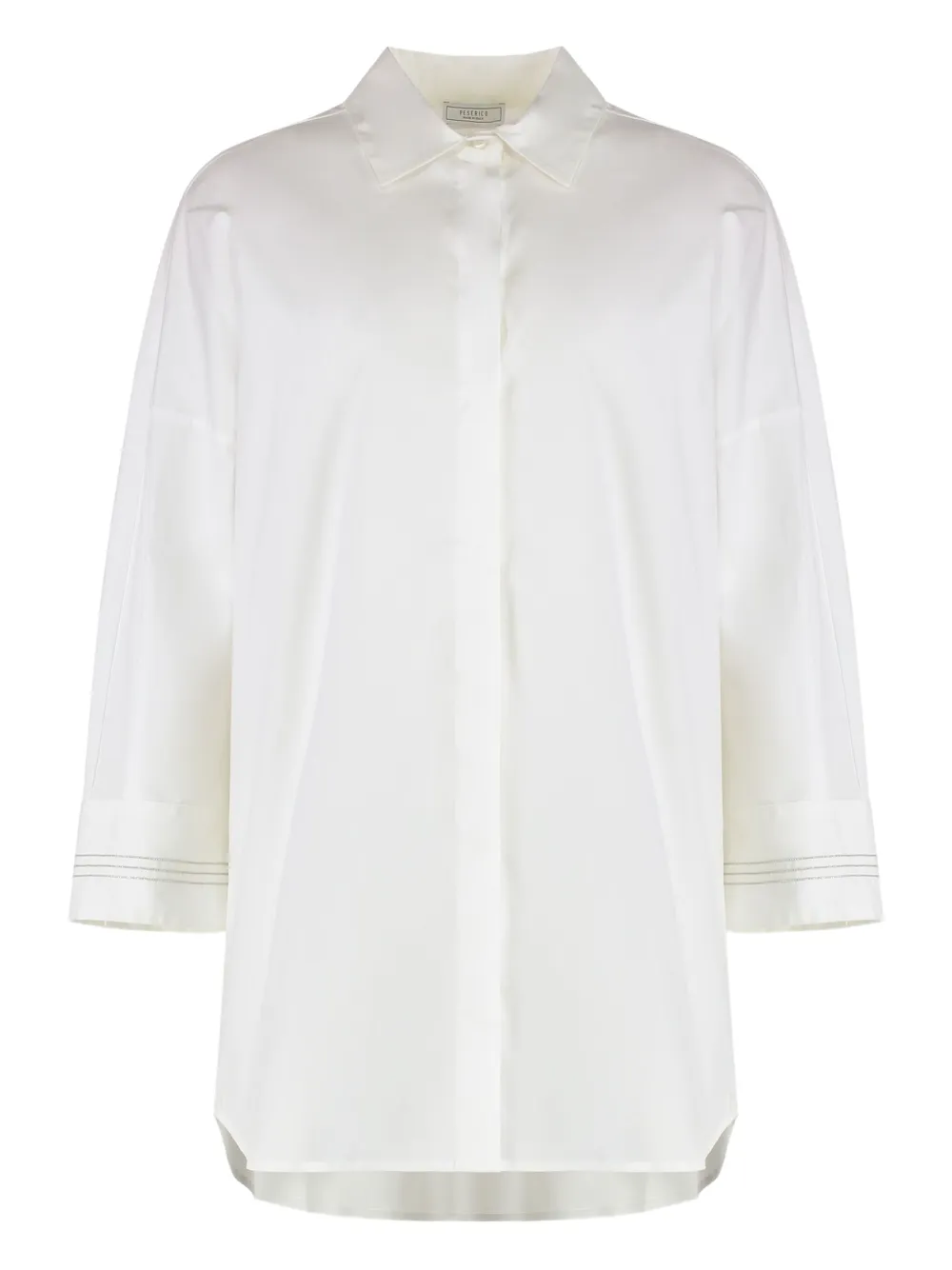 Peserico Katoenen blouse Wit