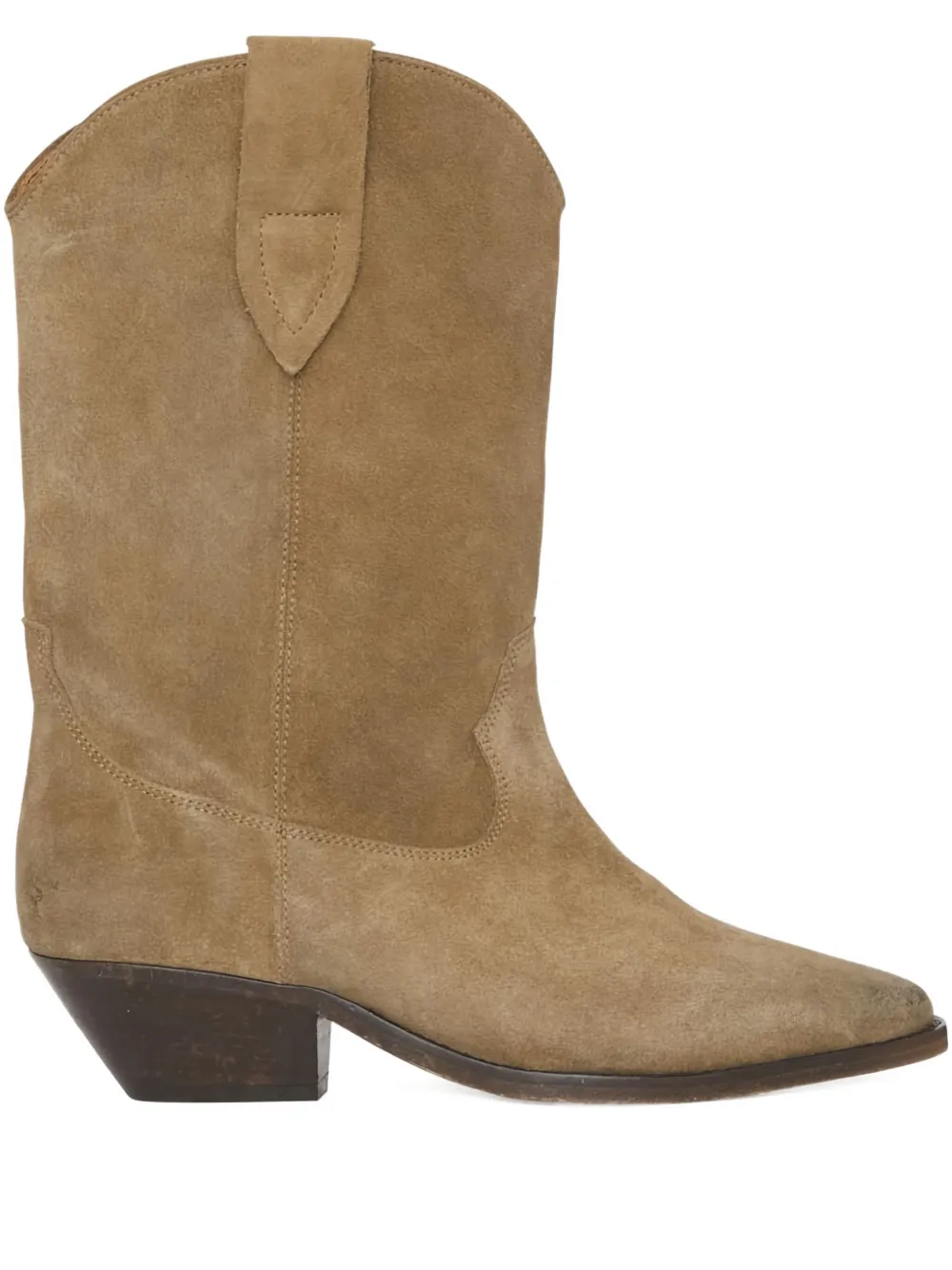 ISABEL MARANT 40 mm Duerto laarzen in Western-stijl Beige