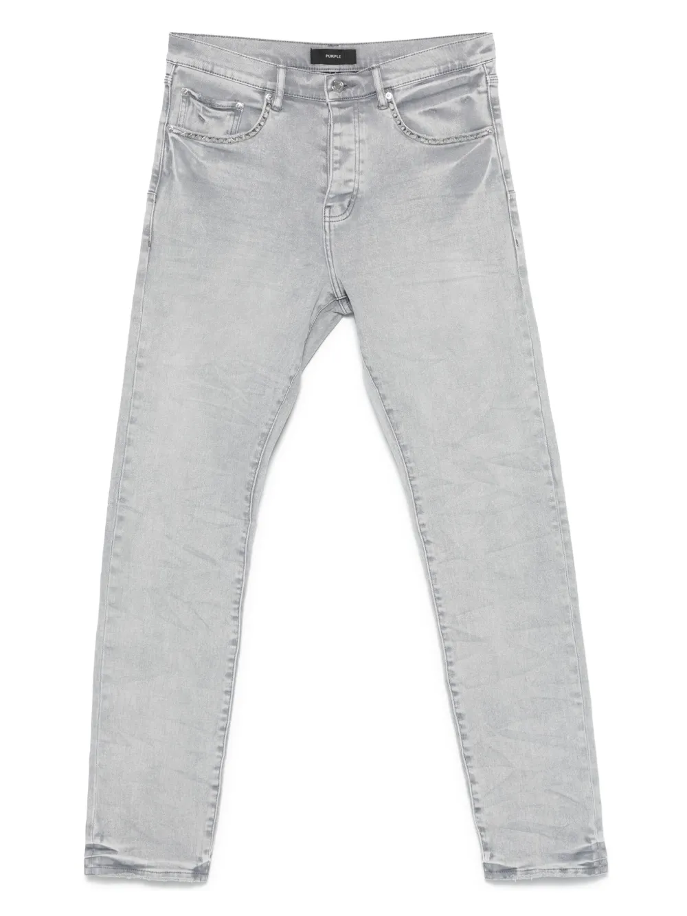 stretch-cotton jeans