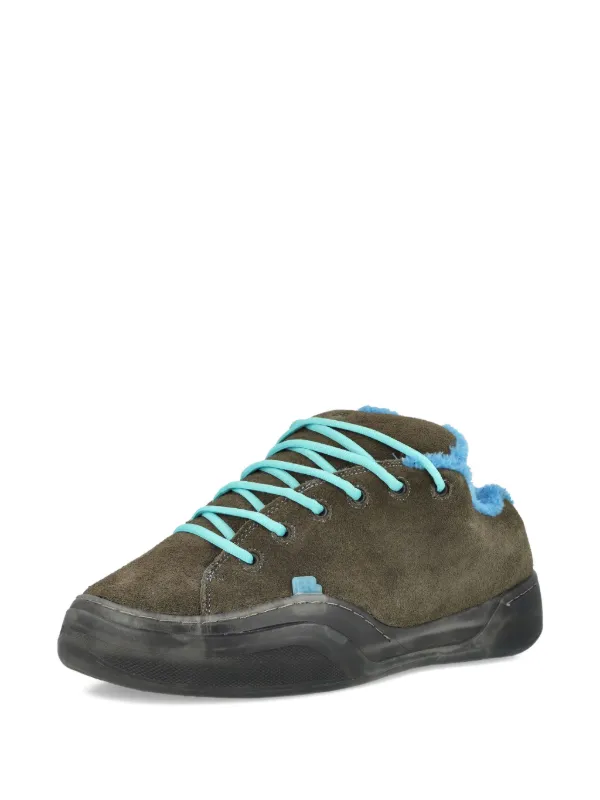 ERL Vamp Skate Sneakers | Grey | FARFETCH