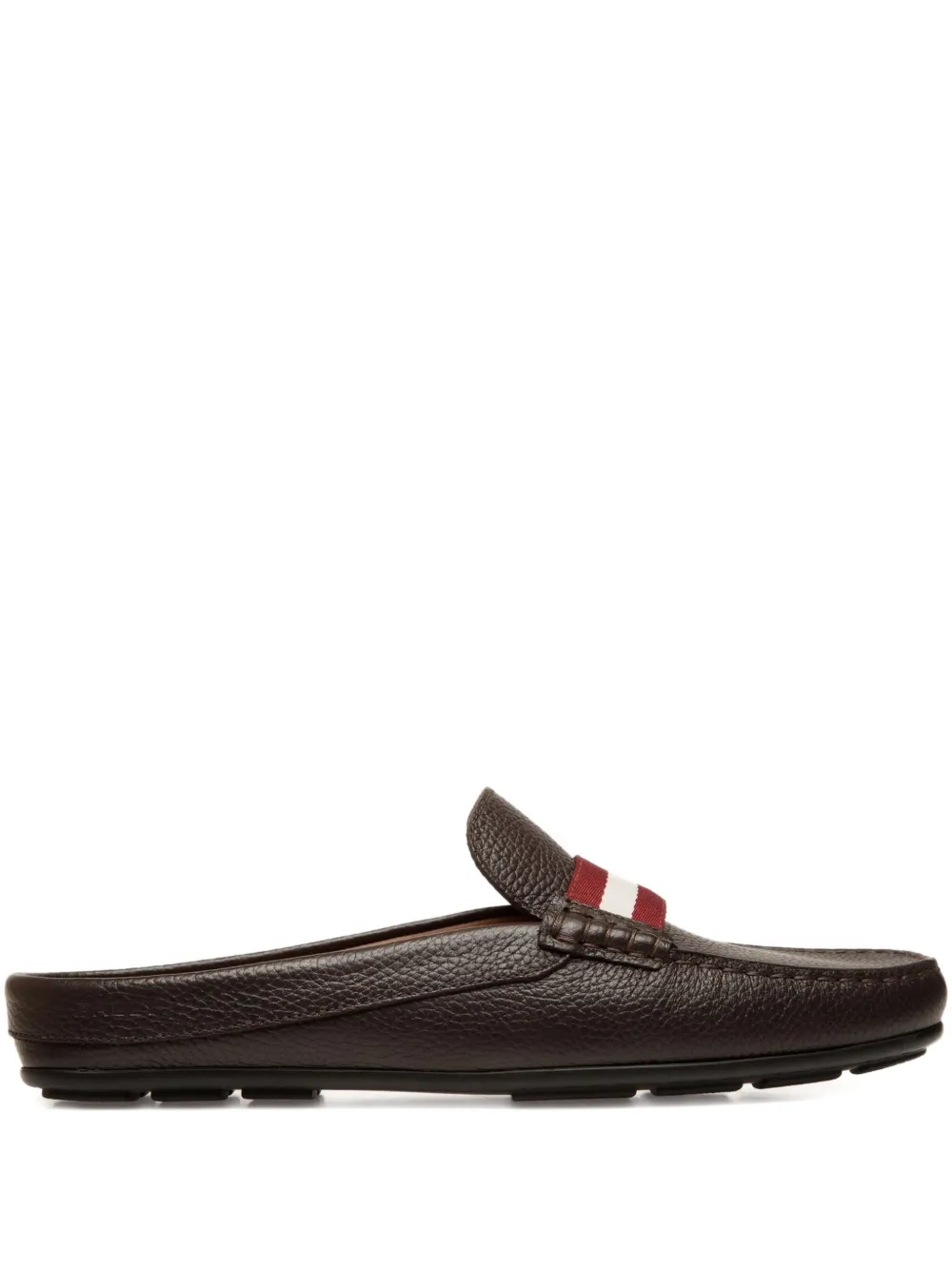 Bally Muiltjes met logodetail Bruin