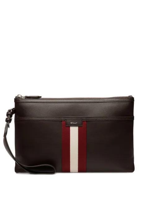 Bally Code clutch bag