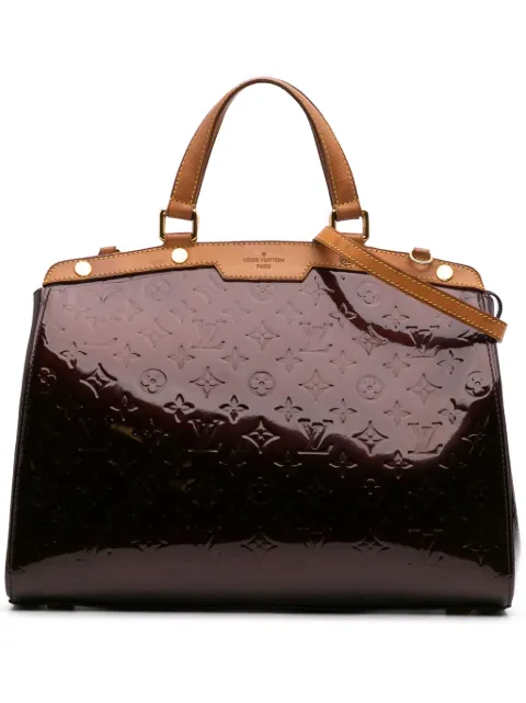 Louis Vuitton Pre-Owned 2010-2024 Monogram Vernis Brea GM satchel