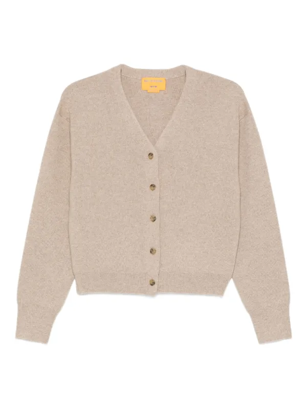 Guest In Residence Cashmere Cardigan in Neutrals