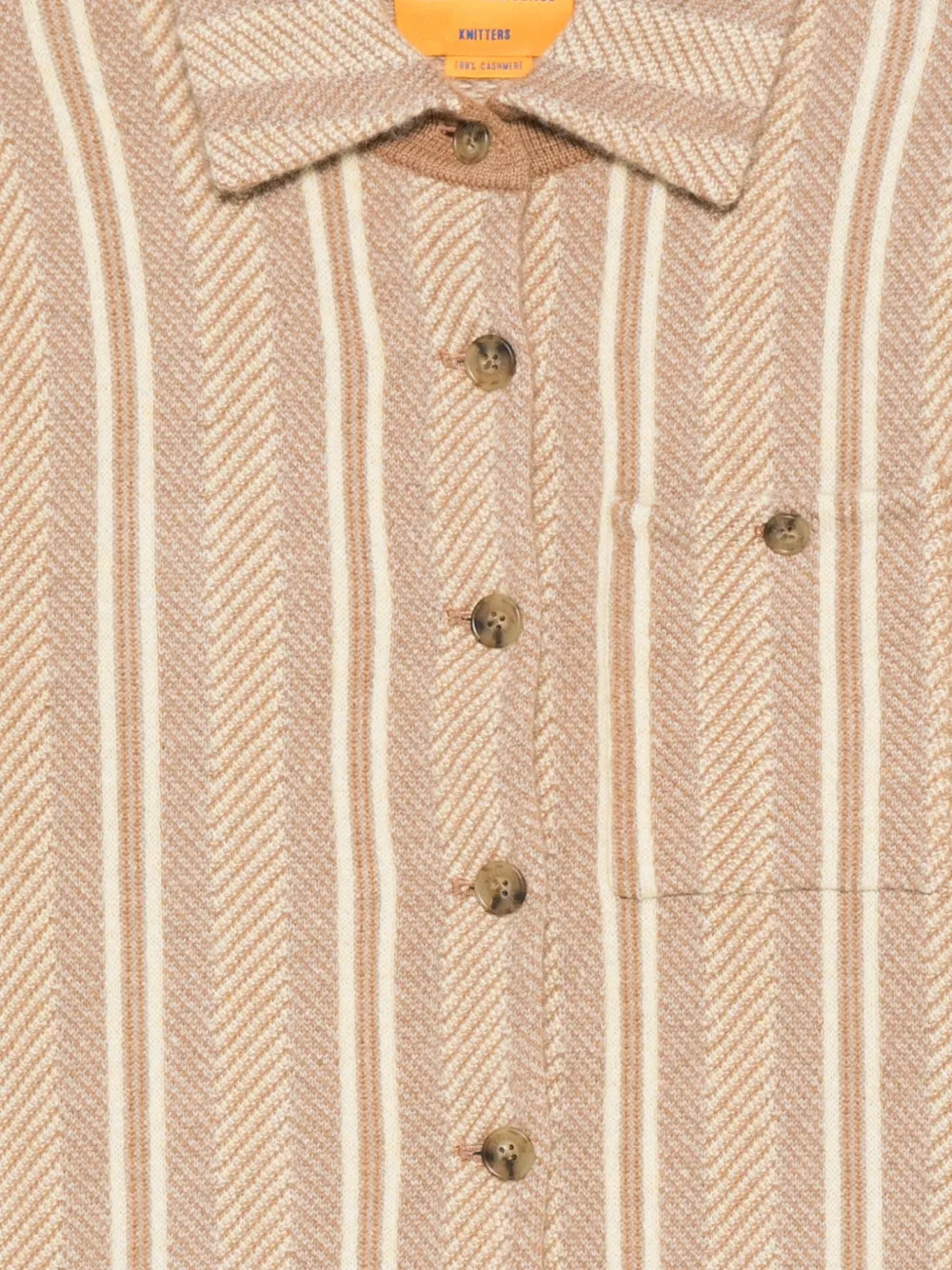 Guest In Residence Cashmere Shirt In Neutral