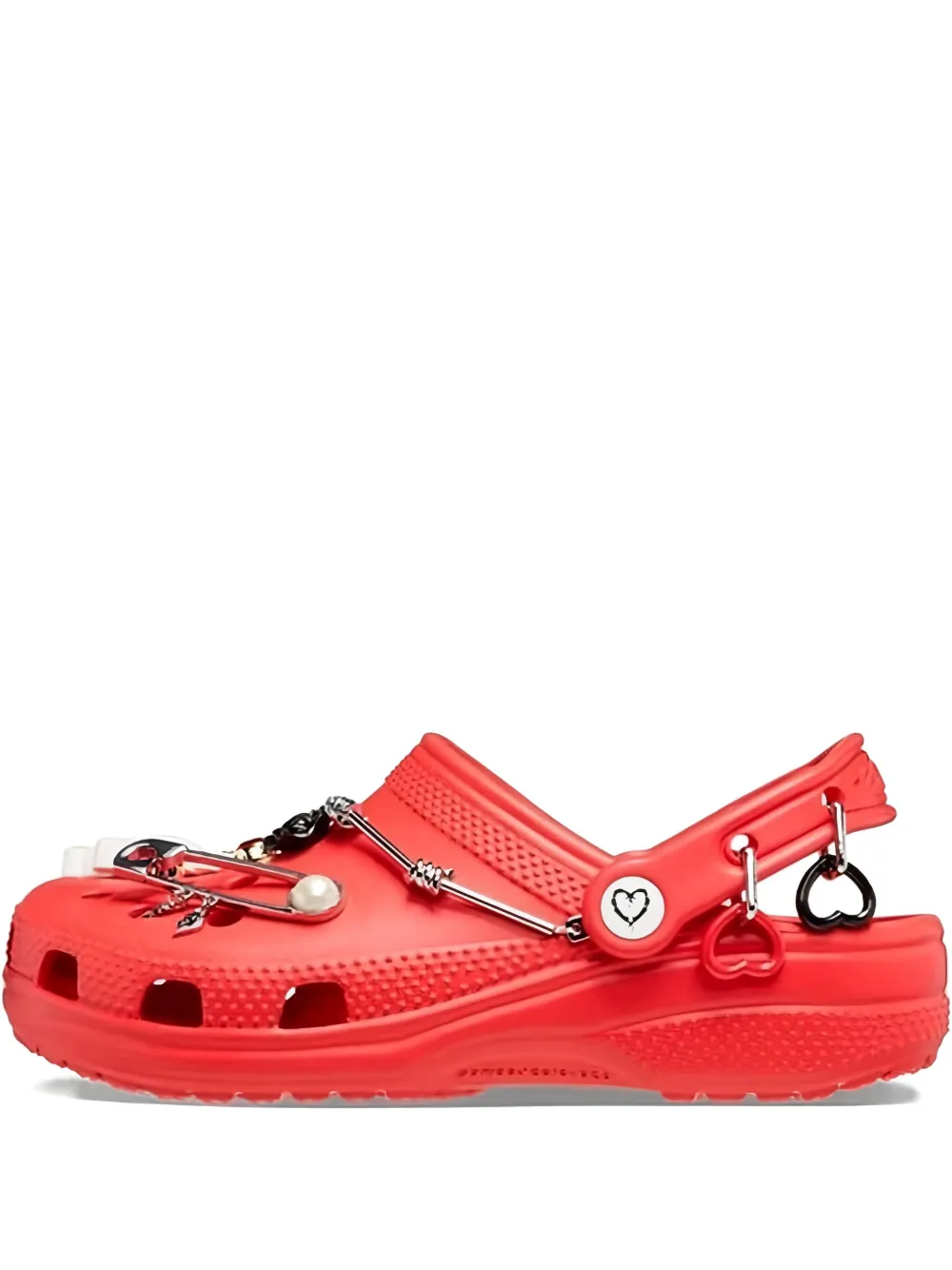 Crocs x Karol G Classic "Flame" sandals Red