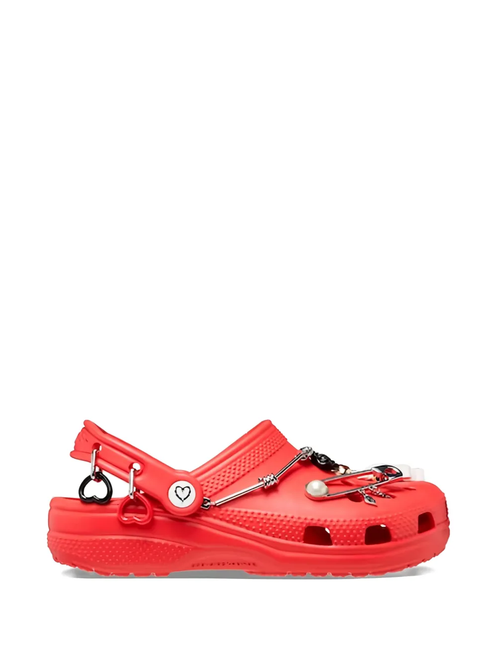Crocs x Karol G Classic "Flame" sandals Red
