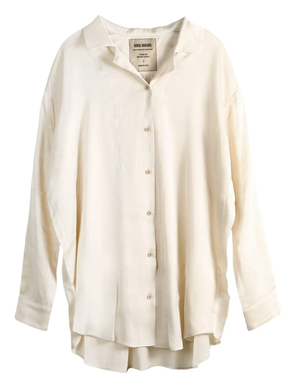 Uma Wang Button-up blouse Beige
