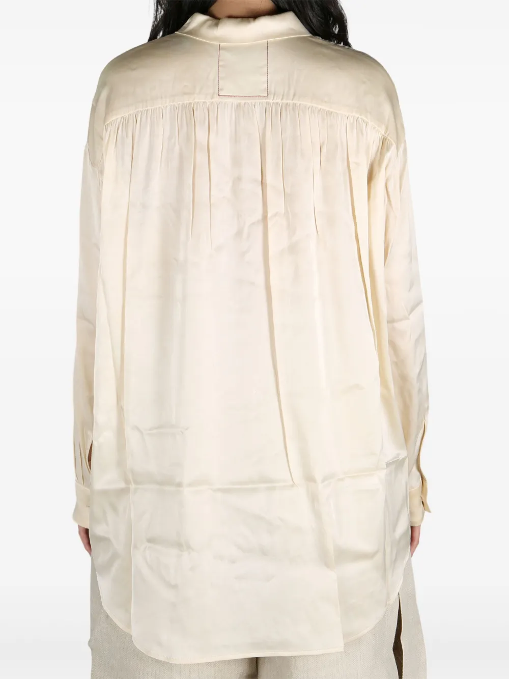 Uma Wang Button-up blouse Beige