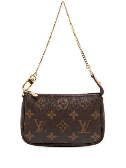 Louis Vuitton Pre-Owned bolsa de mano Pochette Accessoires pequeña con monograma 2020