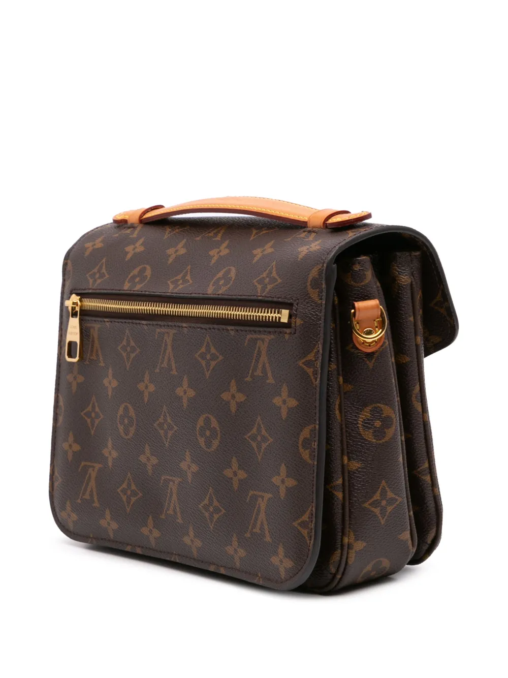 Pre-owned Louis Vuitton 2019 Monogram Pochette Metis Satchel