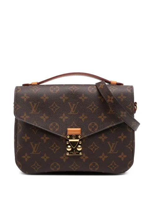 Louis Vuitton Pre-Owned bolsa satchel Monogram Pochette Metis 2019