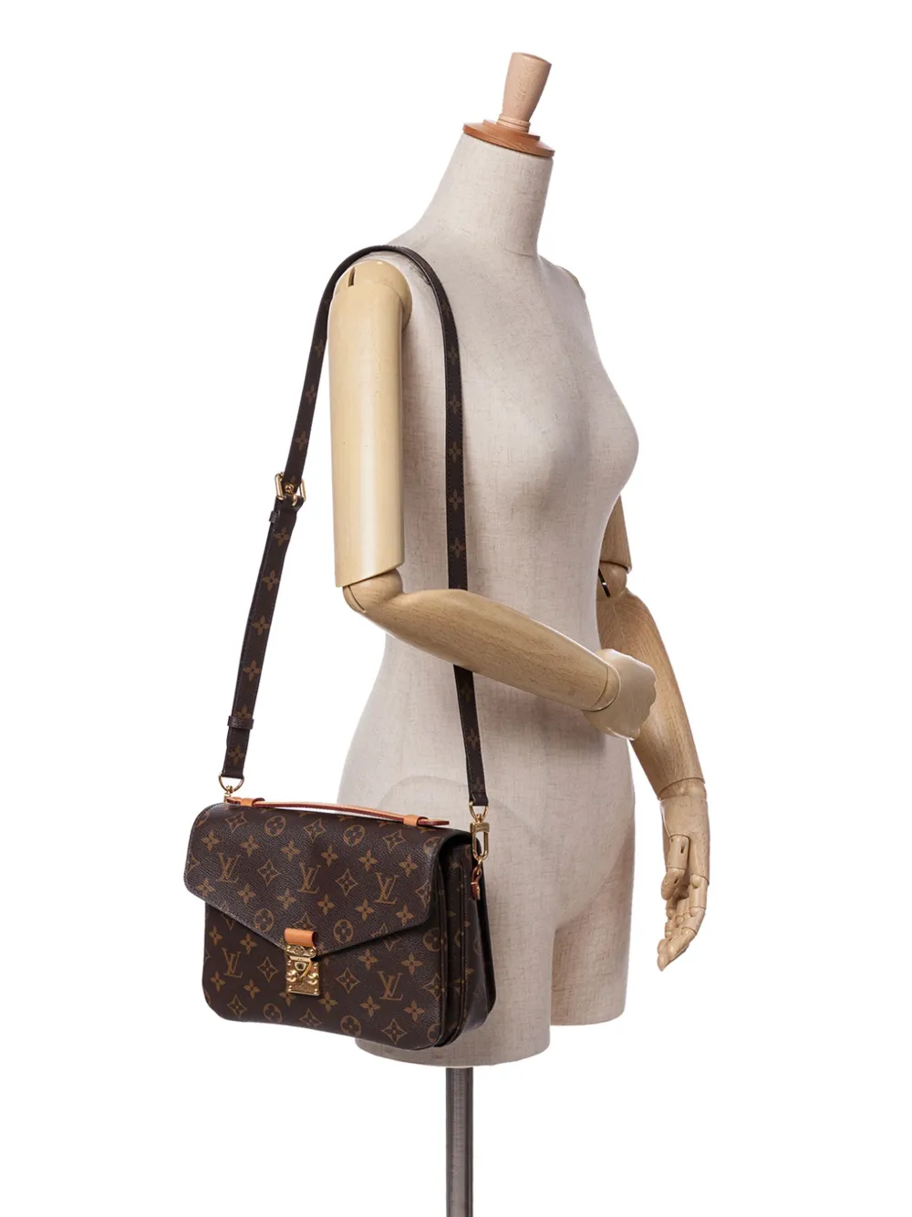 Louis Vuitton Pre-Owned 2019 Monogram Pochette Metis satchel | Pre-Owned | Image 2