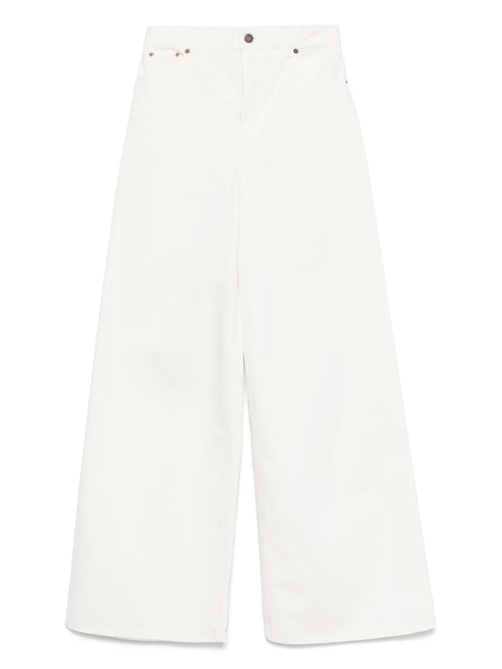 Chloé Katoenen broek Wit