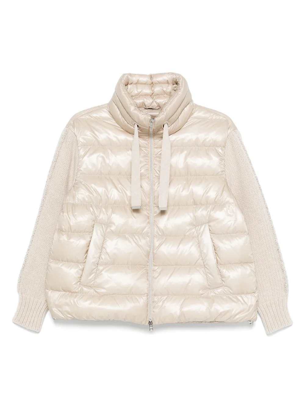 Herno panelled puffer jacket | Neutrals | Image 1