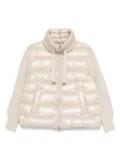 Herno panelled puffer jacket - Neutrals