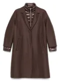 Herno double-layered coat - Brown