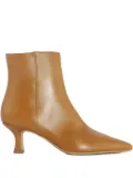Roberto Festa 55mm Jina sculpted-heel pointed-toe boots - Neutrals