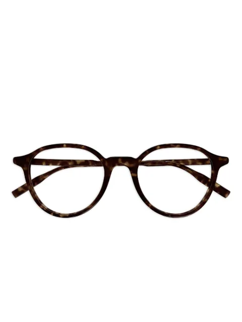 MONT BLANC EYEWEAR armazón redonda Havana