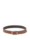 FENDI reversible suede leather belt - Brown